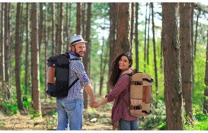 Practical Men's Canvas Travel Rucksack Bag