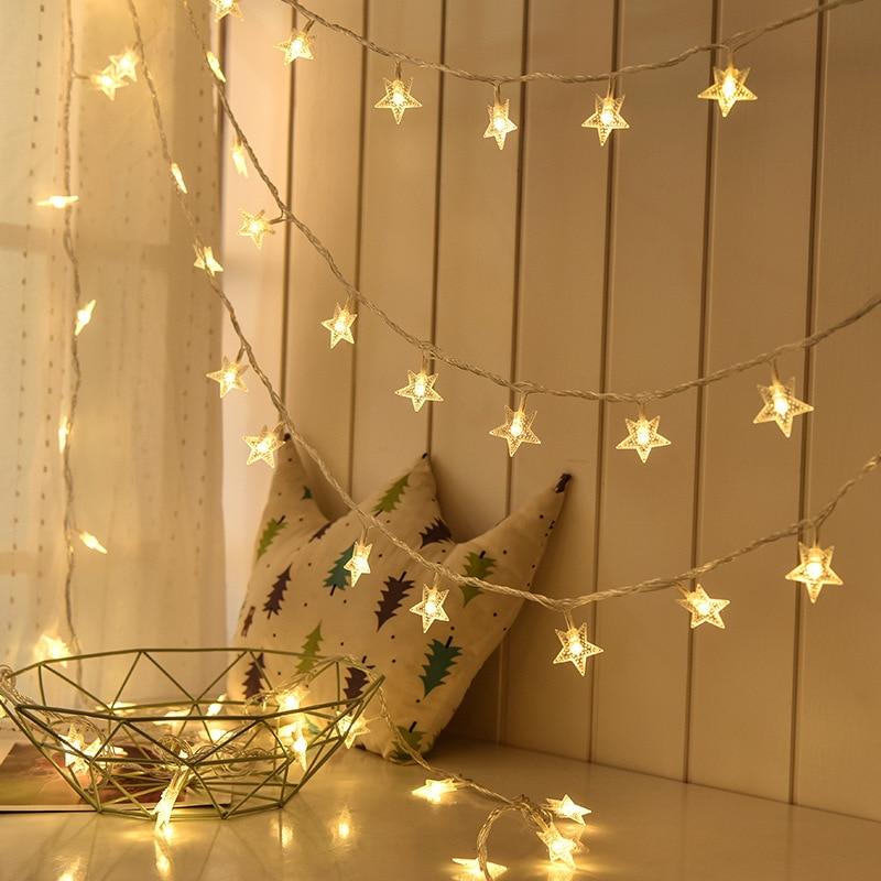 Colorful Kids Bedroom String Lights - Fesara