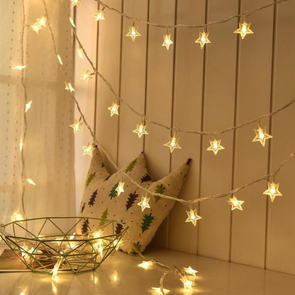 Colorful Kids Bedroom String Lights - Fesara