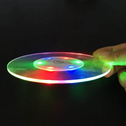 Slim Clear LED Drink Coaster