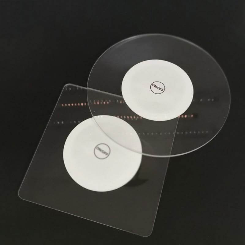 Slim Clear LED Drink Coaster