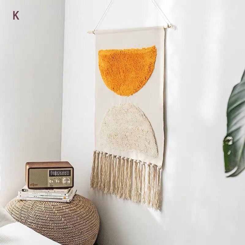 Stylish Patterned Textured Wall Rug