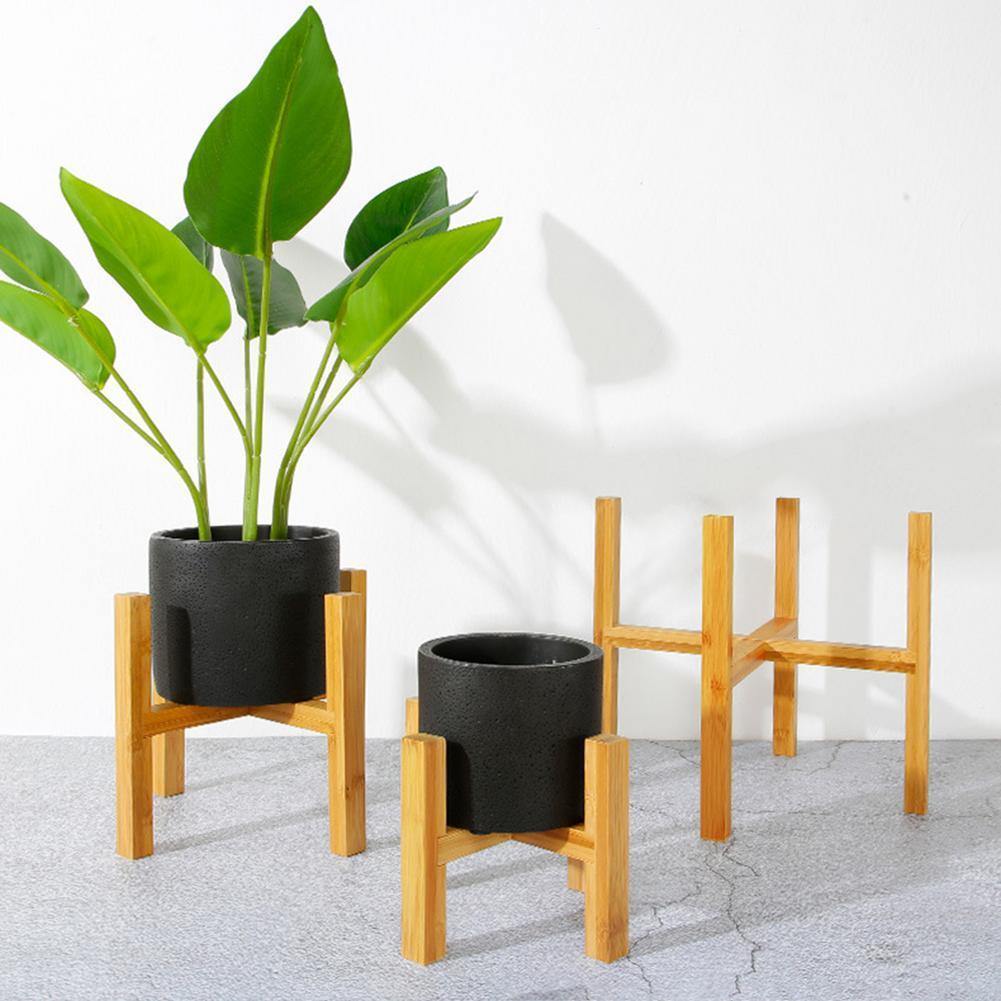 Natural Bamboo Indoor Plant Holder