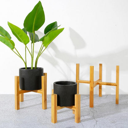 Natural Bamboo Indoor Plant Holder