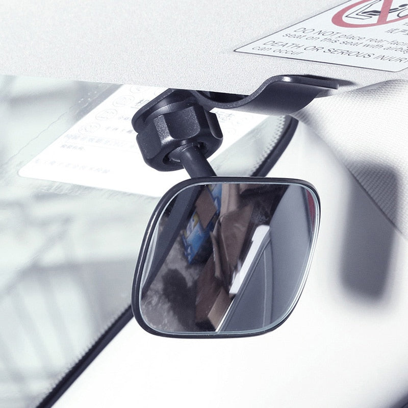 Universal Car Clip On Wide Angle Rearview Mirror - Fesara