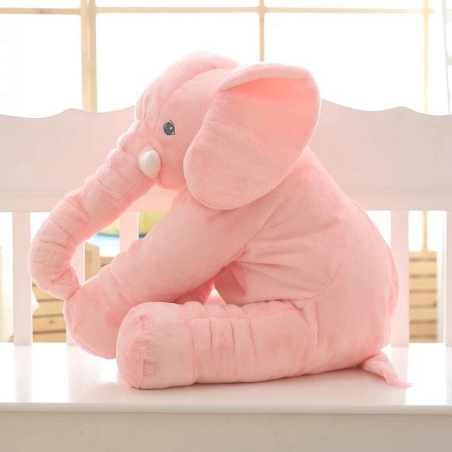 Soft Cute Elephant Throw Pillow for Baby & Kids