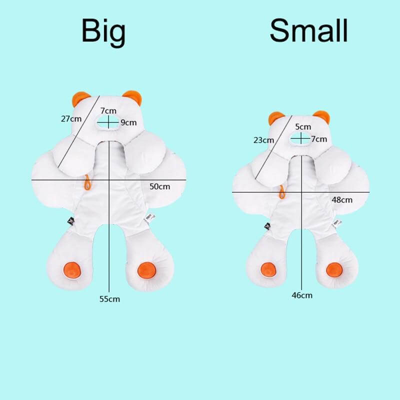 Comfortable Infant Car Seat Head Body Protector
