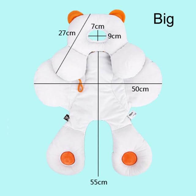 Comfortable Infant Car Seat Head Body Protector