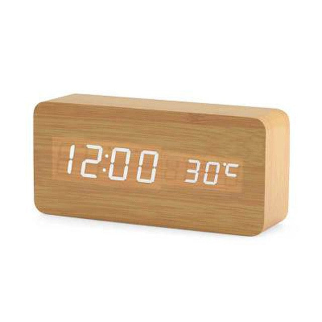Clear Digital LED Wake Up Clock