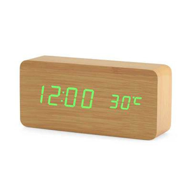 Clear Digital LED Wake Up Clock