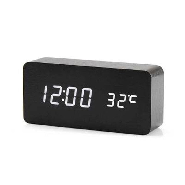 Clear Digital LED Wake Up Clock