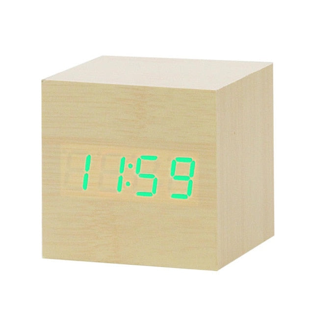 Clear Digital LED Wake Up Clock