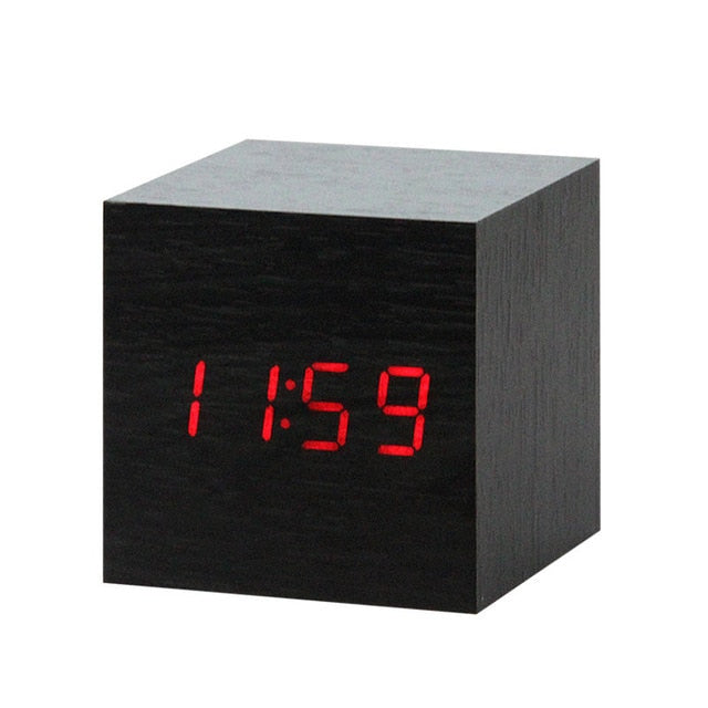 Clear Digital LED Wake Up Clock