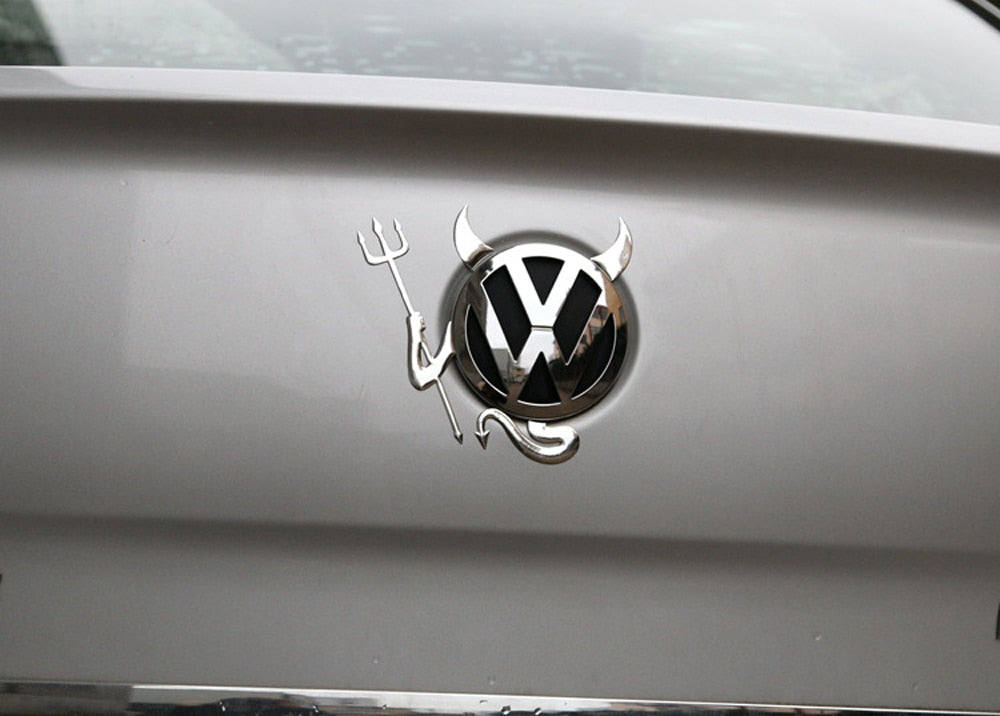 Cool Car Devil Horn Stickers
