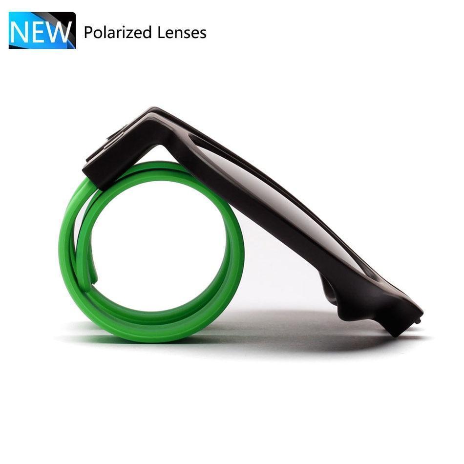 Fashionable Polarized Slap On Sunglasses Wristband