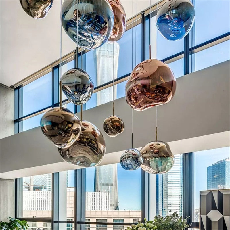 Serenity Glass Pendant Lighting Fixture