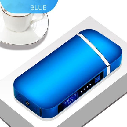 Dual Flame Rechargeable Waterproof Lighter - Fesara