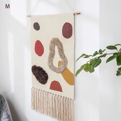 Stylish Patterned Textured Wall Rug