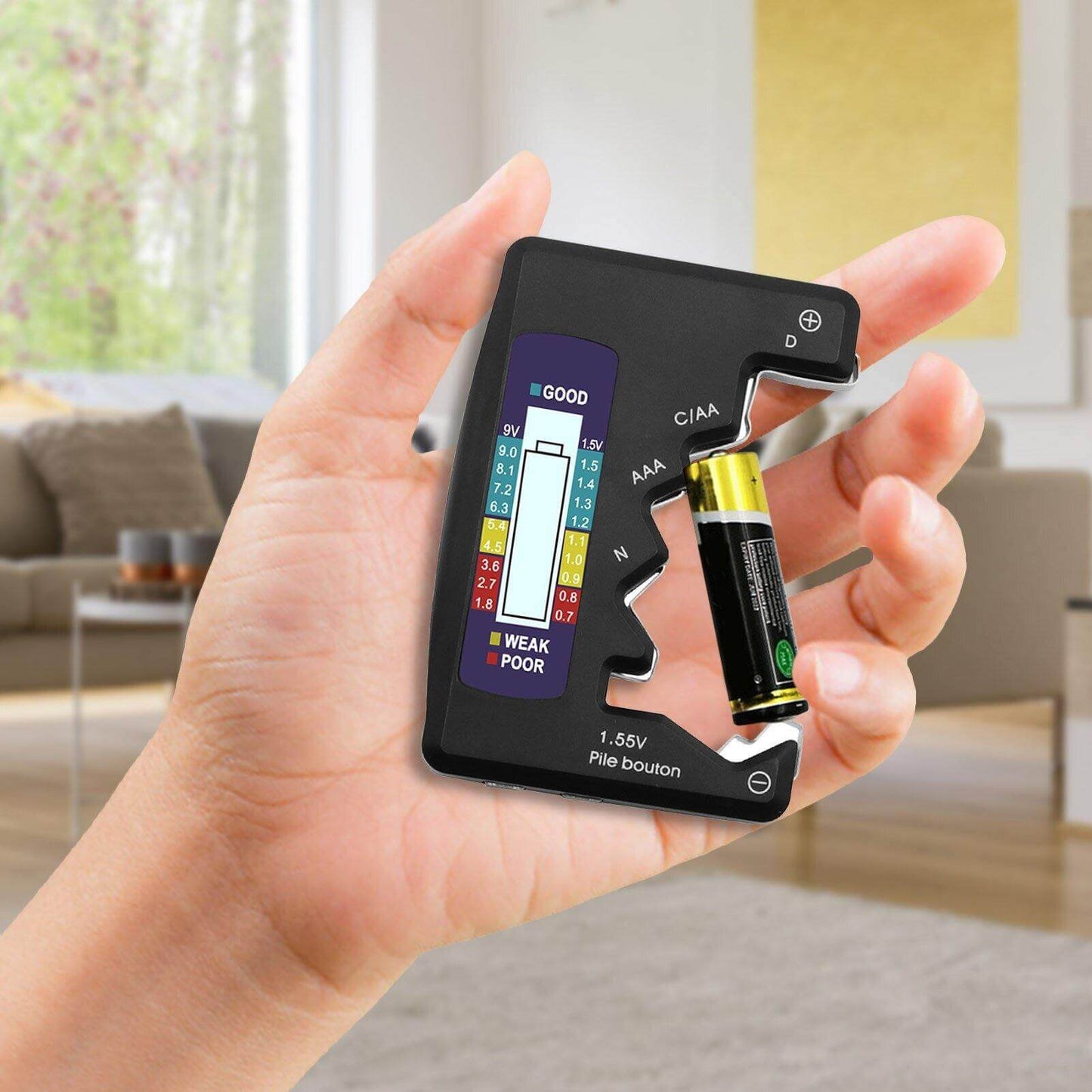 Accurate LCD Battery Life Tester Device