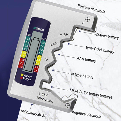 Accurate LCD Battery Life Tester Device