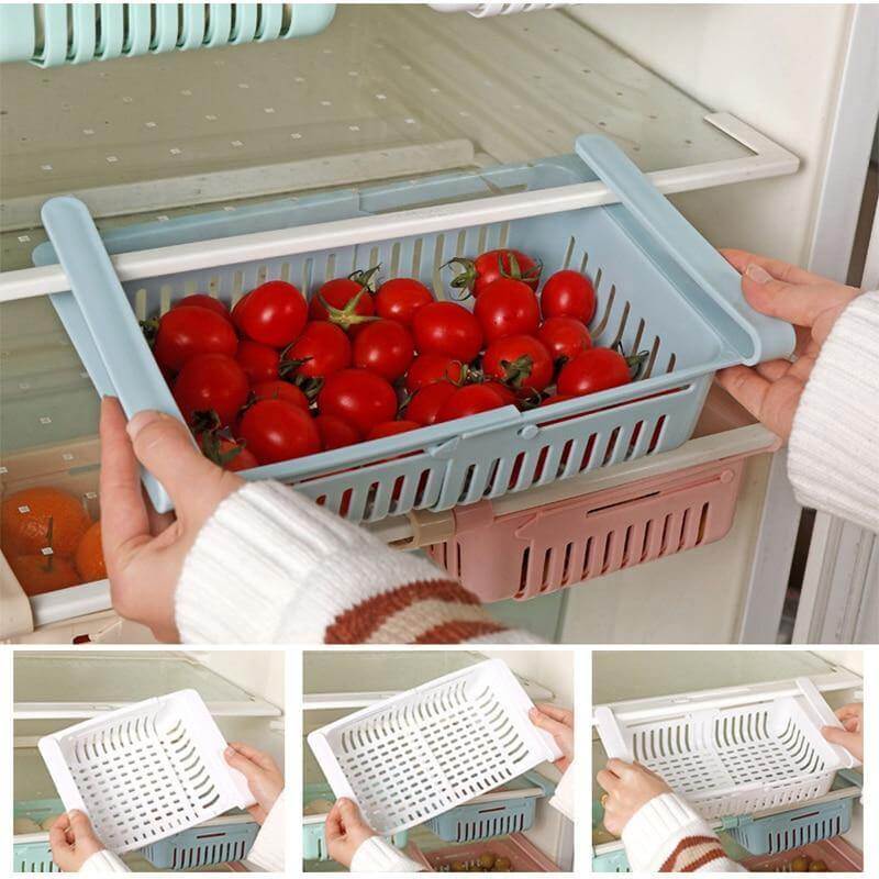 Space Saving Refrigerator Storage Bin