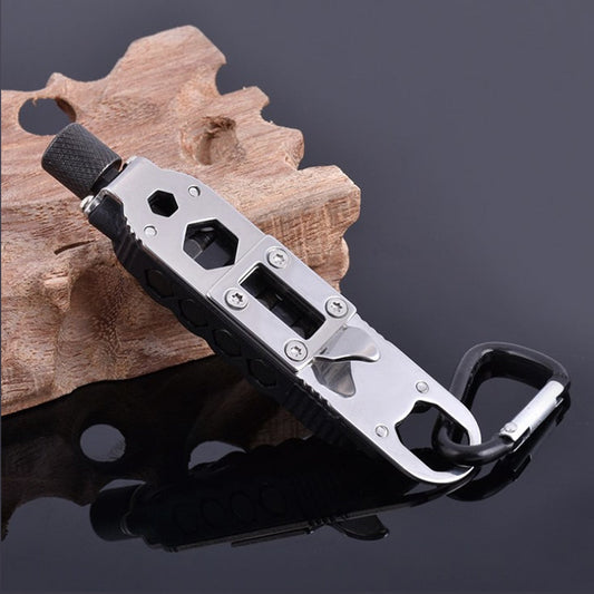 Compact Multitool Keychain Pocket Survival Kit - Fesara