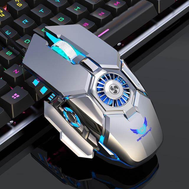 Portable USB Cooler Gaming Mouse