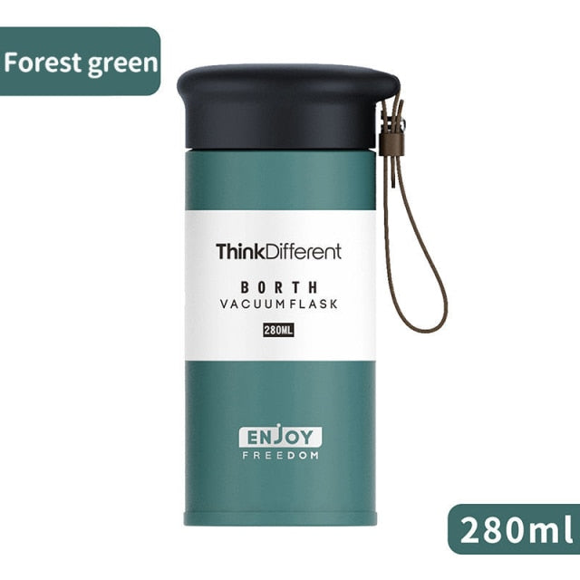 Insulated Compact Double Walled Thermos Flask
