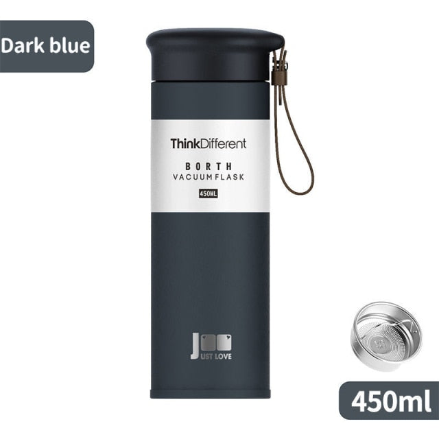 Insulated Compact Double Walled Thermos Flask