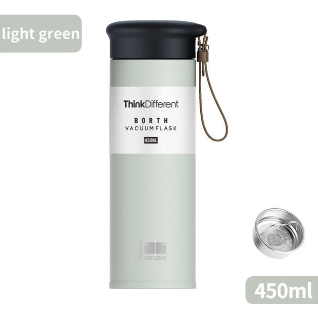 Insulated Compact Double Walled Thermos Flask