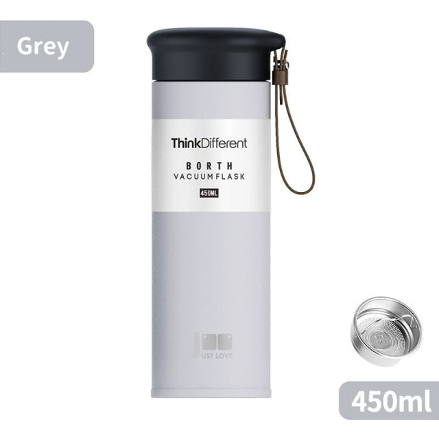 Insulated Compact Double Walled Thermos Flask