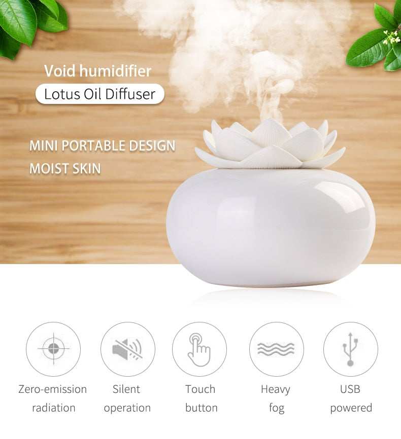 Calming Ceramic Aroma Essential Oil Diffuser