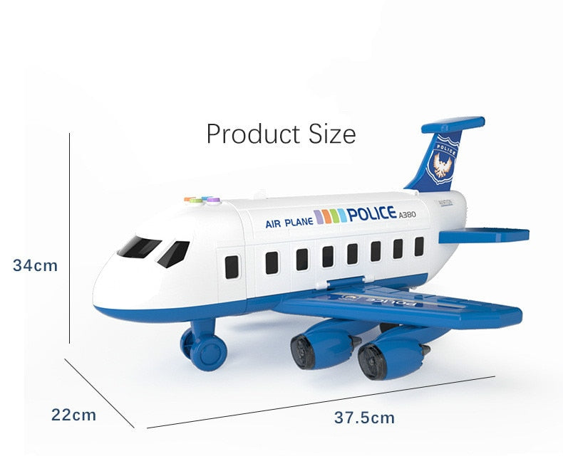 Fun Airplane Playset 20-Piece Toy Set for Kids
