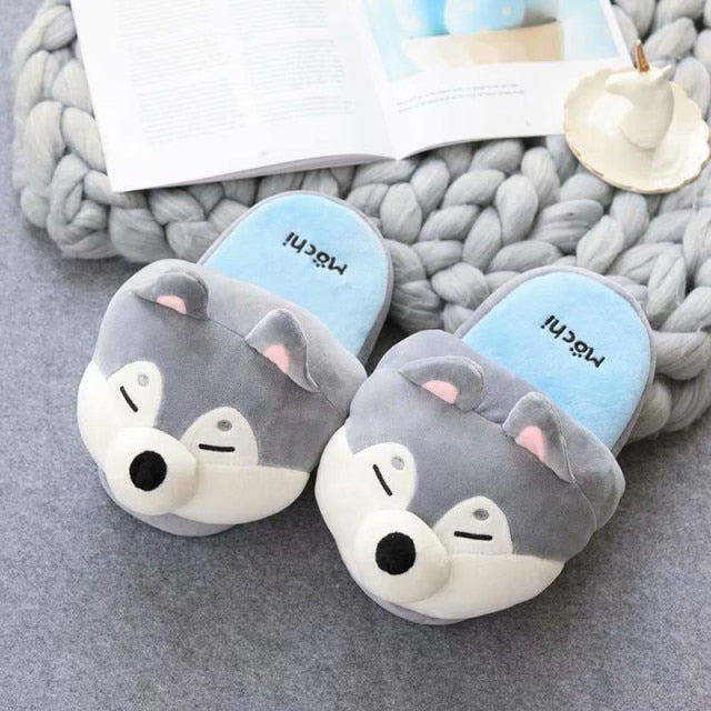 Fesara | Adorable Dog Soft House Slippers - Fesara