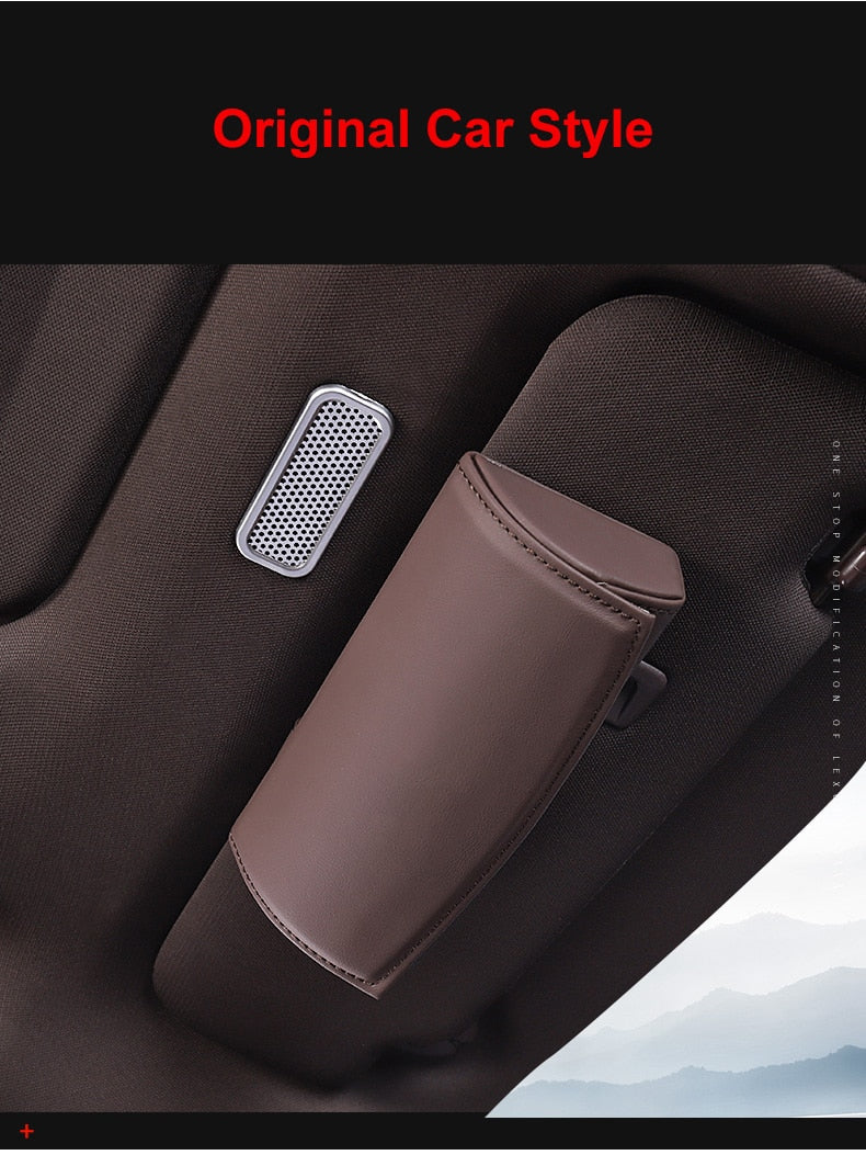 Car Windshield Sunglasses Storage Box