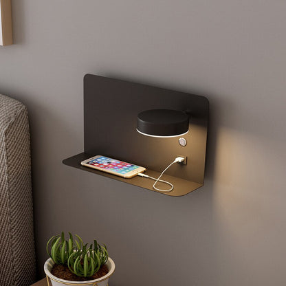 Bedside LED Wall Light with USB Charging Port - Fesara