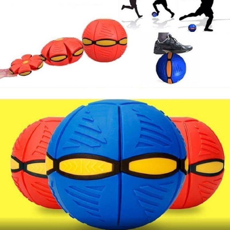 Glowing LED Floating Disc Toy Ball