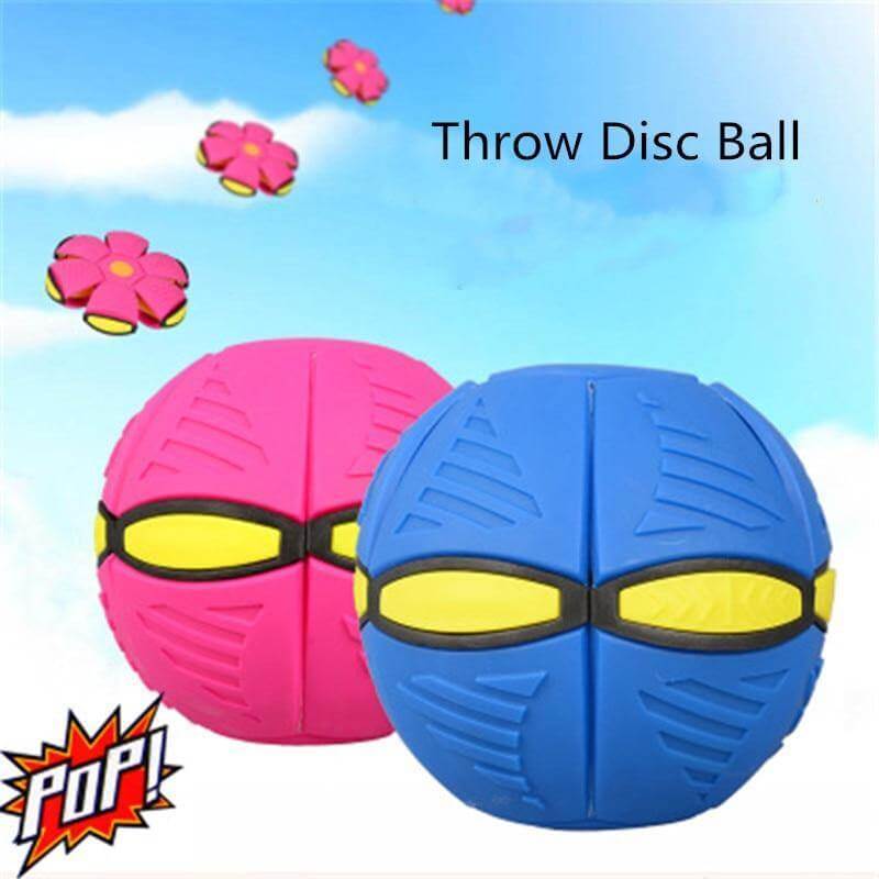 Glowing LED Floating Disc Toy Ball