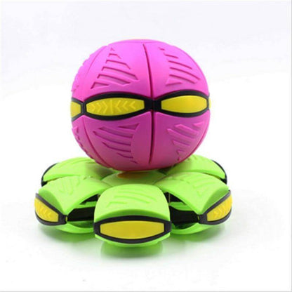 Glowing LED Floating Disc Toy Ball