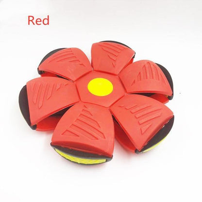Glowing LED Floating Disc Toy Ball