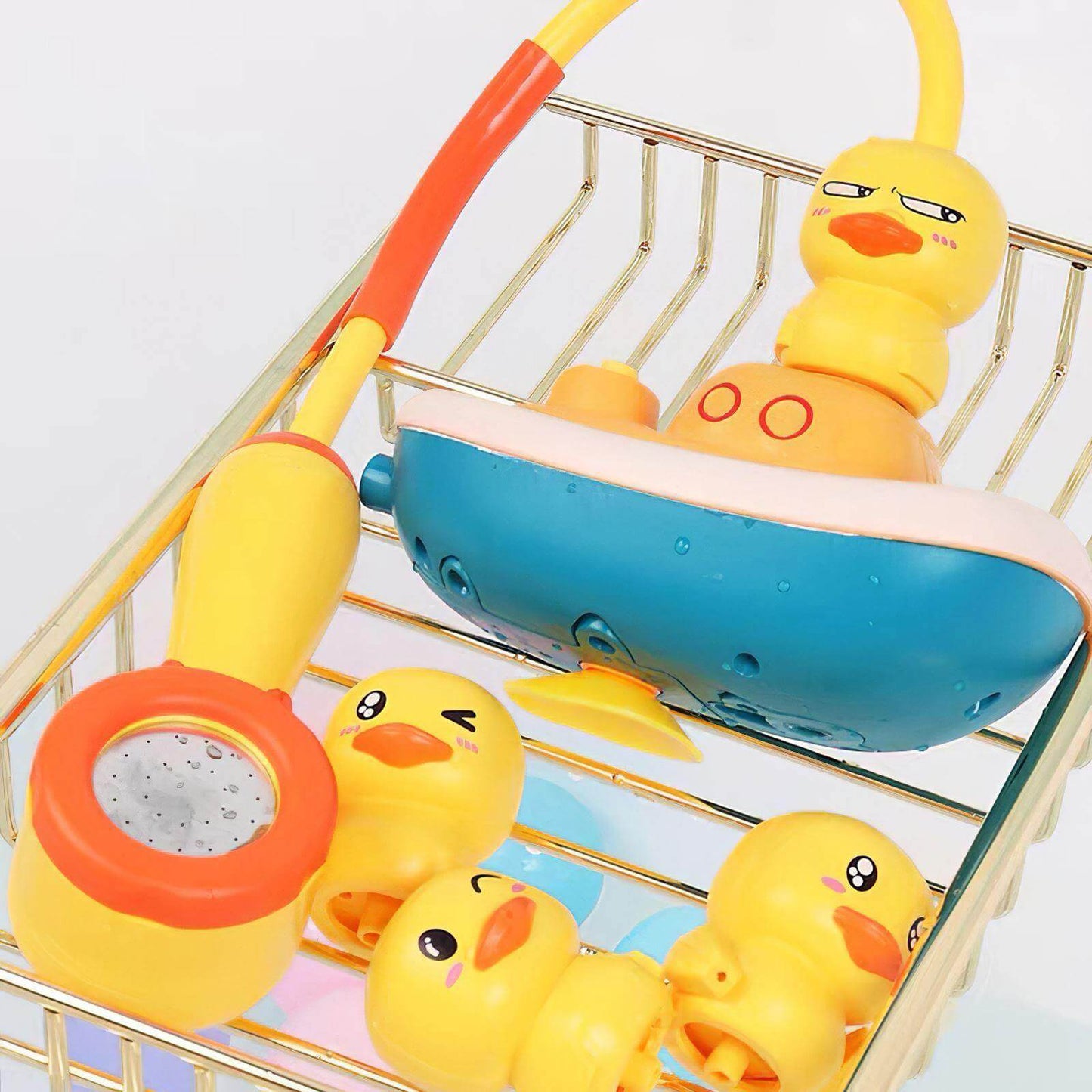 Colorful Bath Rubber Duck Water Sprayer