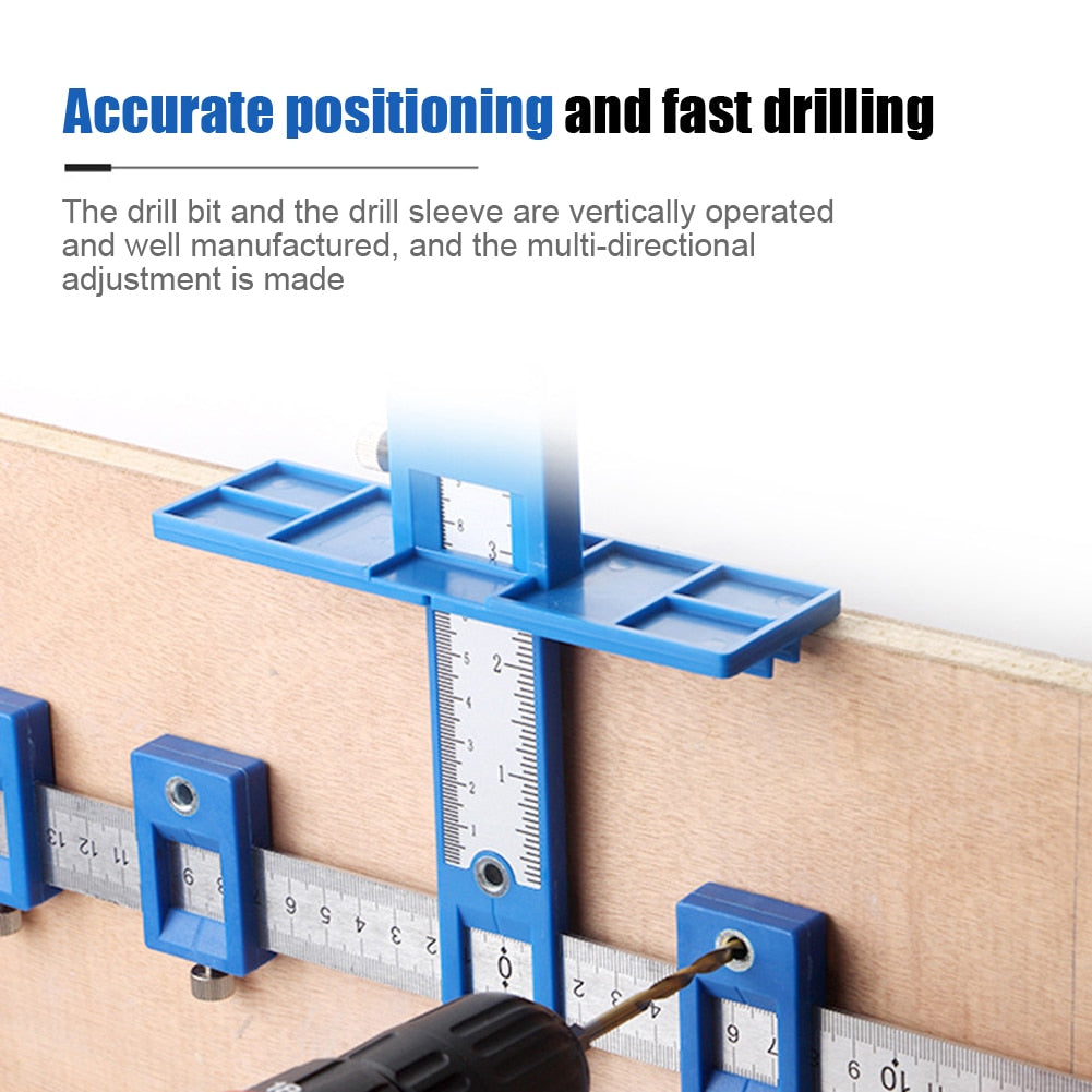 Portable Wooden Drill Bit Tool Kit