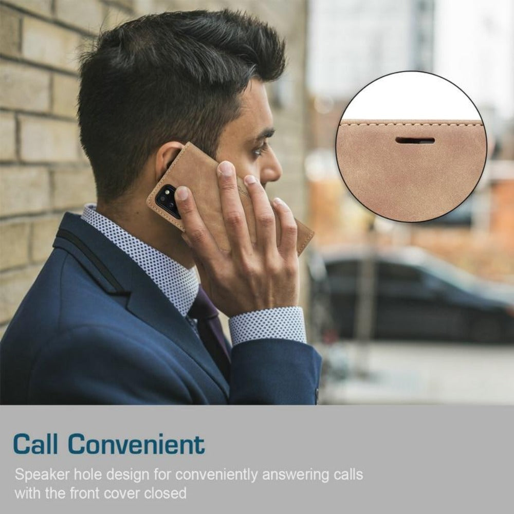 Slim Magnetic Phone Wallet Case for iPhone