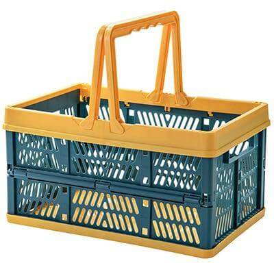 Collapsible Easy Shop Folding Cart - Fesara
