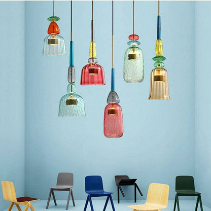 Vibrant Colorful Ceiling Light - Sofia