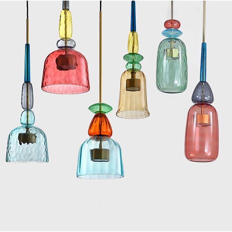 Vibrant Colorful Ceiling Light - Sofia