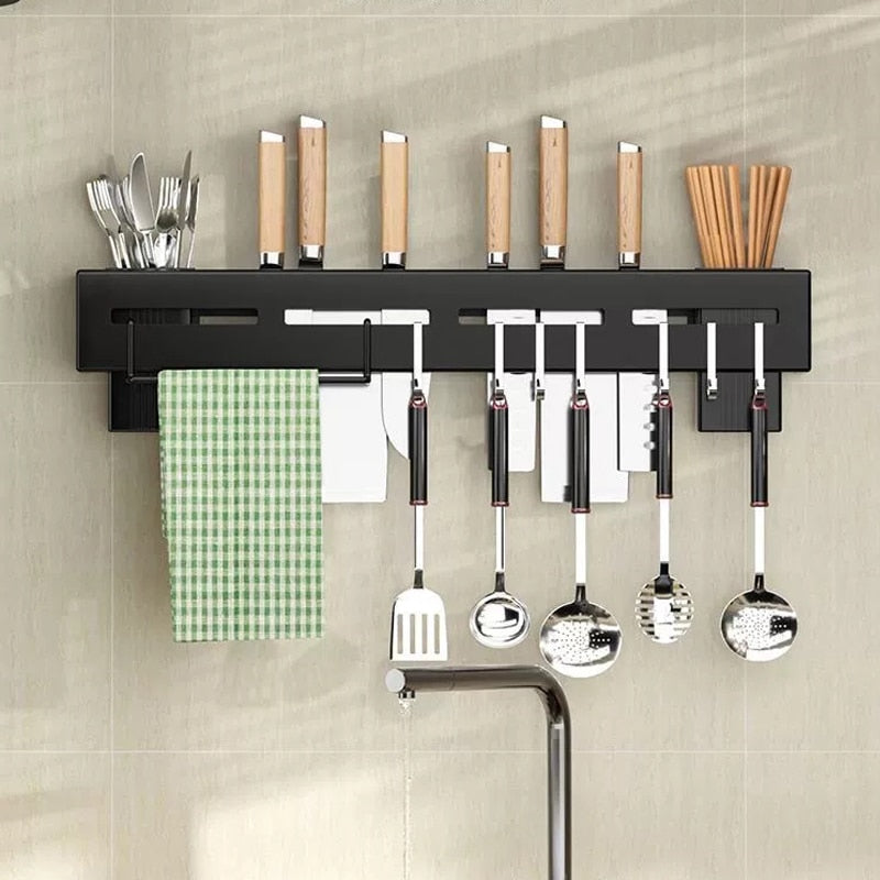 Space Saving Kitchen Tableware Organizer Rack