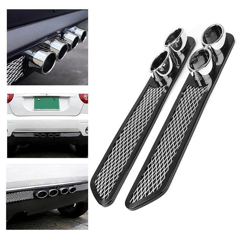 Premium Universal Car Fake Tailpipe Decoration