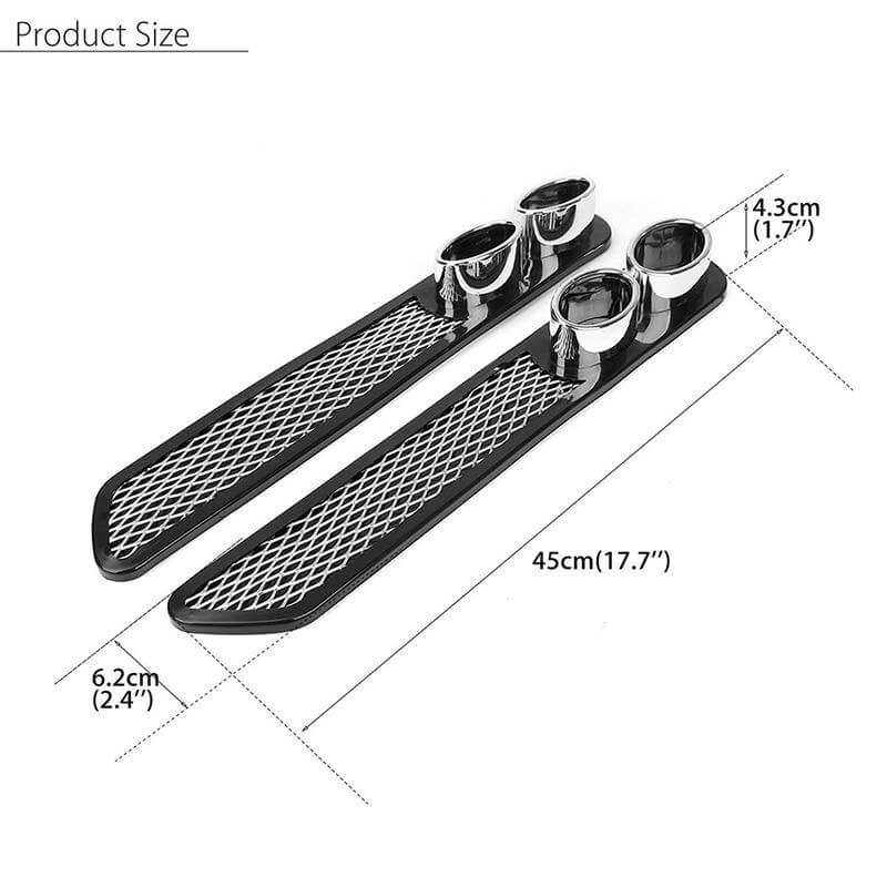 Premium Universal Car Fake Tailpipe Decoration