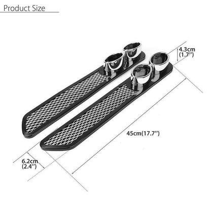 Premium Universal Car Fake Tailpipe Decoration